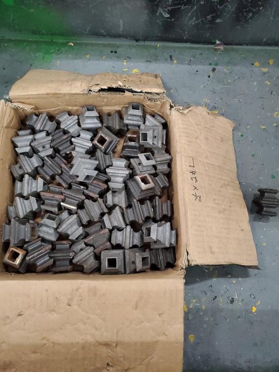 Lot 120: Assortment of Ornamental Iron Railing Components