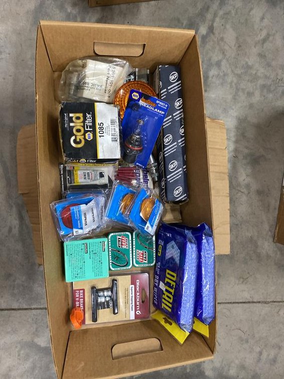 Lot 156A: Assortment of Automotive Parts and Shop Supplies