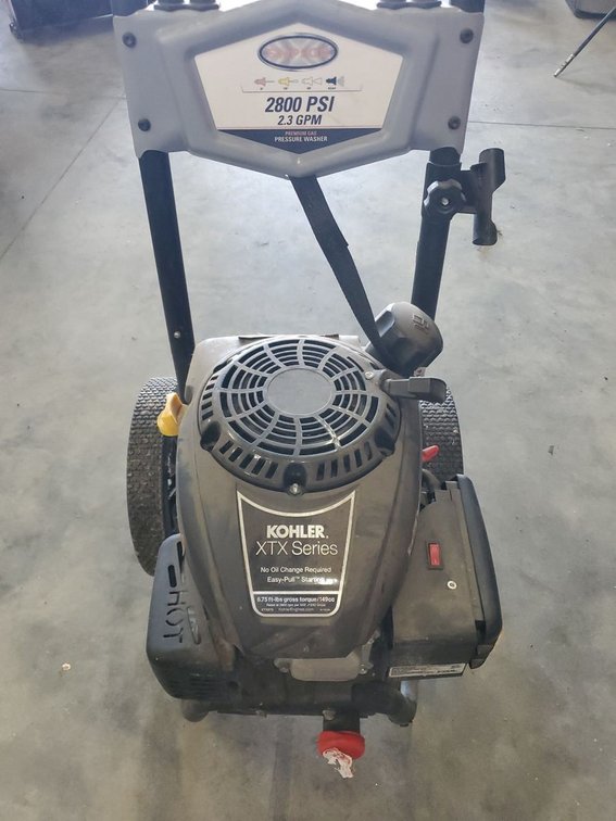 Lot 125: Kohler XTX 2800 PSI 2.3 GPM Gas Pressure Washer Untested No Hoses