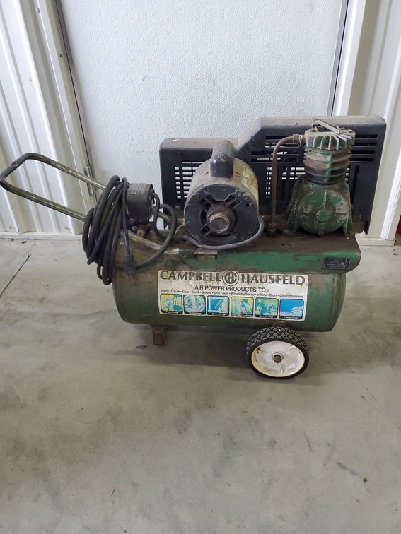 Lot 72: Campbell Hausfeld Portable Air Compressor