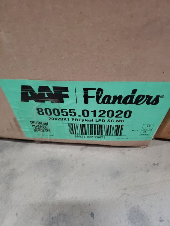 Lot 155: Lot of Assorted Retail Display Stands & 20x20x1 HVAC Air Filters