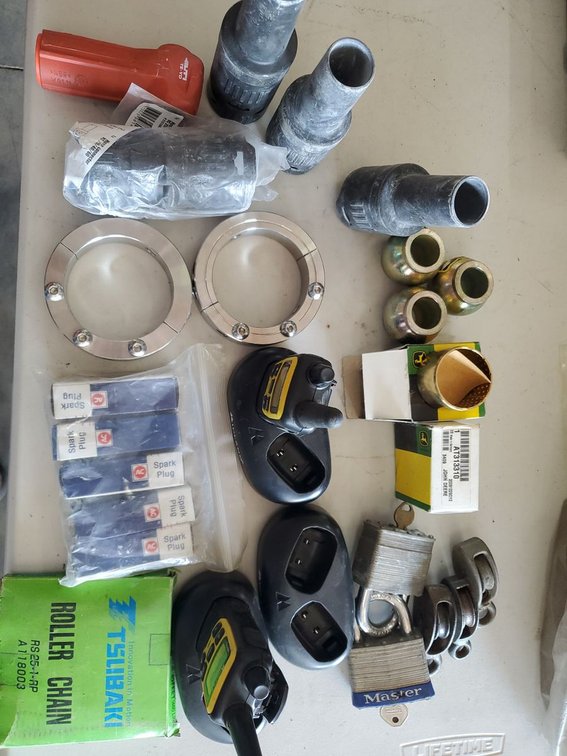 Lot 170: John Deere Industrial Parts Lot AT313310 PM03085 Hilti Master Tsubaki
