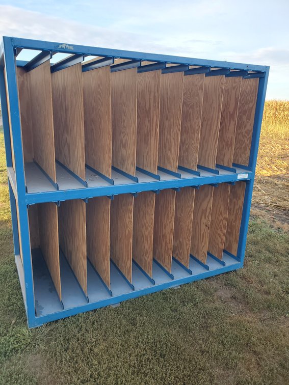 Lot 111a: Heavy duty storage rack