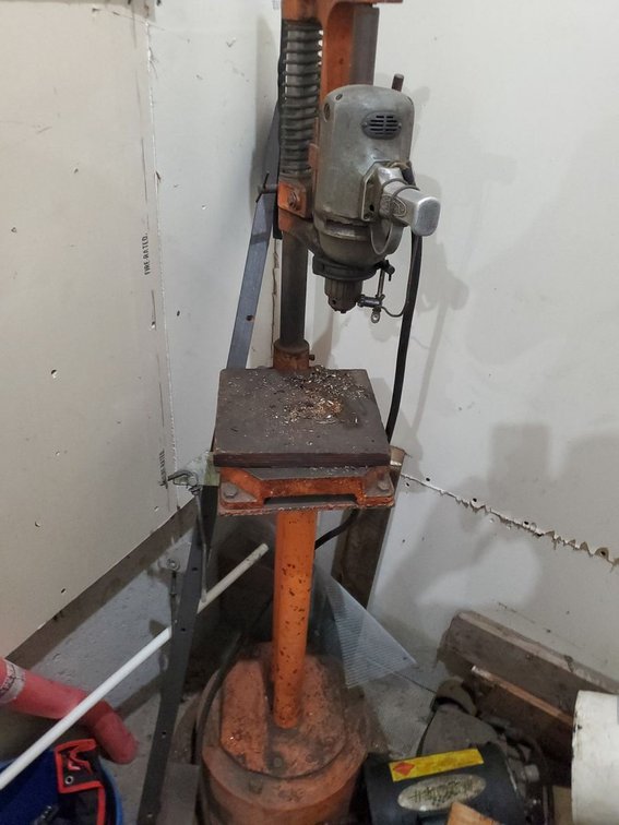 Lot 28: Vintage Drill Press