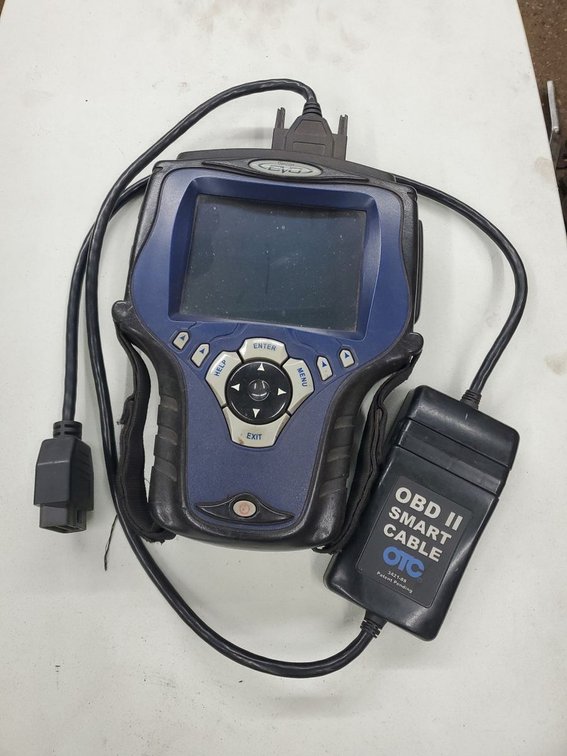 Lot 73: OTC Genisys EVO Automotive Scan Tool w/ OBD II Smart Cable Used