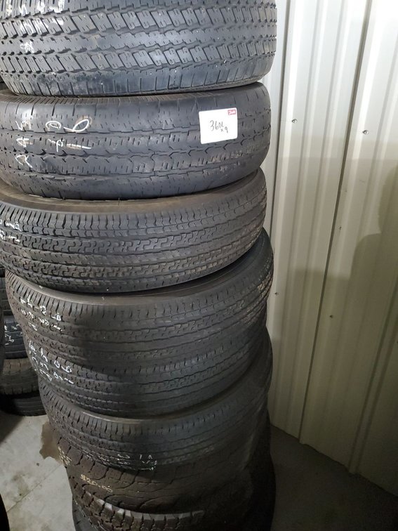 Lot 360L: Used 16 Inch Tires Assorted Passenge Tire Lot