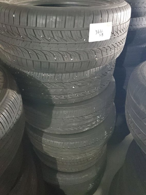 Lot 368L: Set of 8 18in Used All-Season Tires
