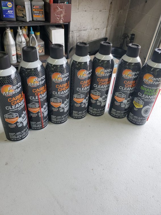Lot 145: Parts Master Automotive Cleaner Aerosol Can Lot New Unopened Cans