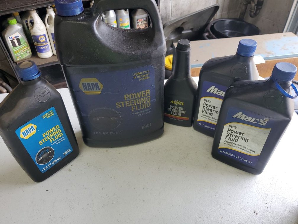 Lot 148: Lot of Assorted Power Steering Fluid