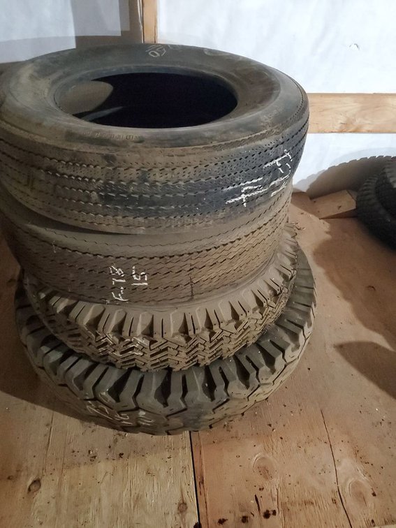 Lot 158L: Lot of Assorted Used ATV Utility Lawn Equipment Tires No Rims