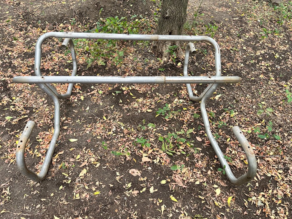Lot 192: Steel Pic-Nic Table Frame