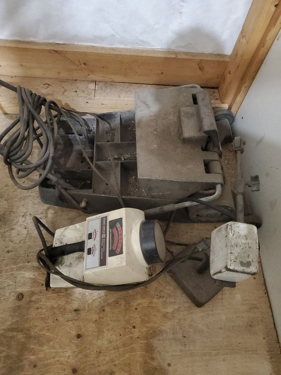Lot 210L: Stewart-Warner Electronic Wheel Balancer Vintage Shop Equipment