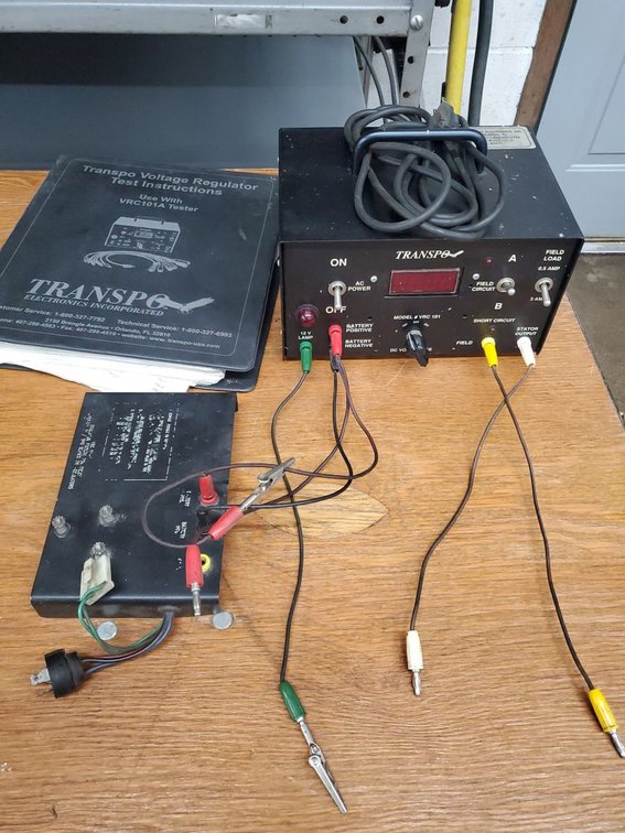 Lot 211: Voltage regulater tester