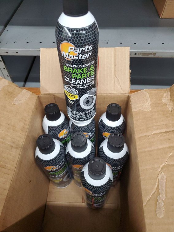 Lot 213: Parts Master Non-Chlorinated Brake & Parts Cleaner 14 oz New