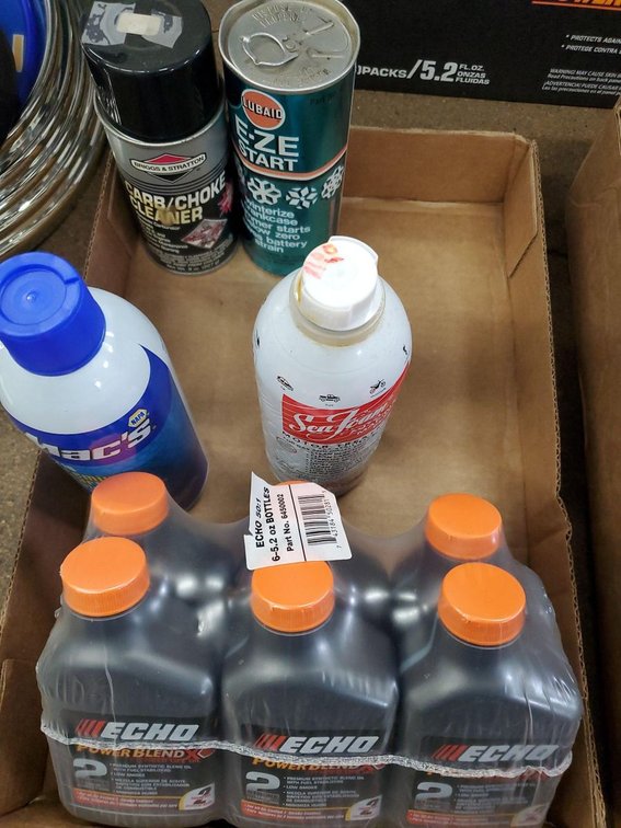 Lot 237: Lot of Assorted 2-Cycle Oil Fuel Additives & Small Engine Treatments