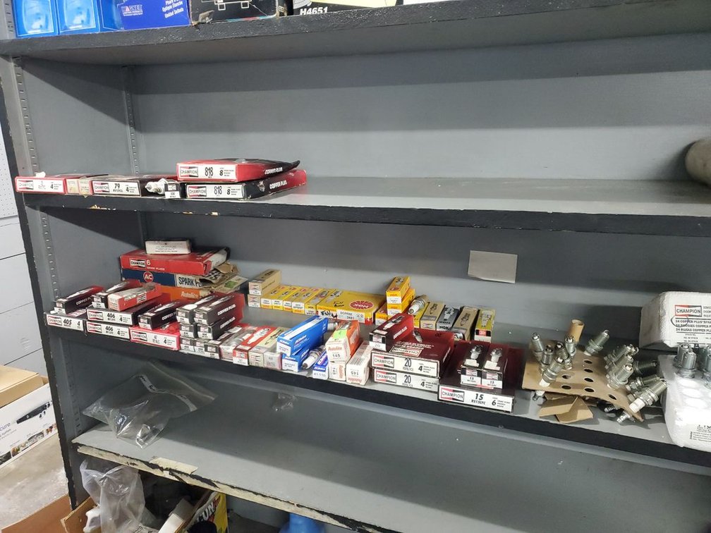 Lot 243: Champion NGK AC Delco Autolite Spark Plug Lot NOS Mixed Numbers