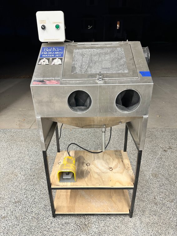 Bel Air FM-WJ-Mini Water Jet Slurry Wet Blast Cabinet