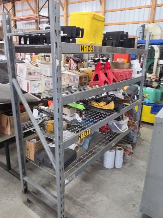 Mobile Garage Shelving