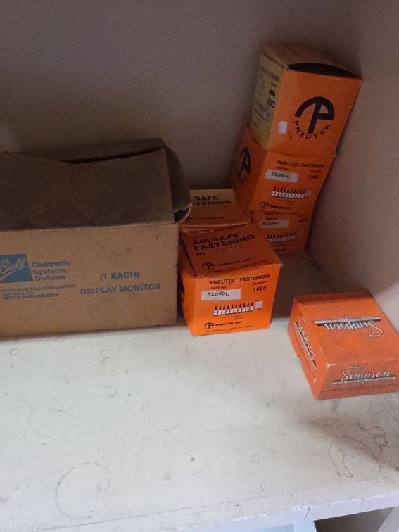 Ball Display Monitor & Pneutek Fasteners Mixed Surplus Lot