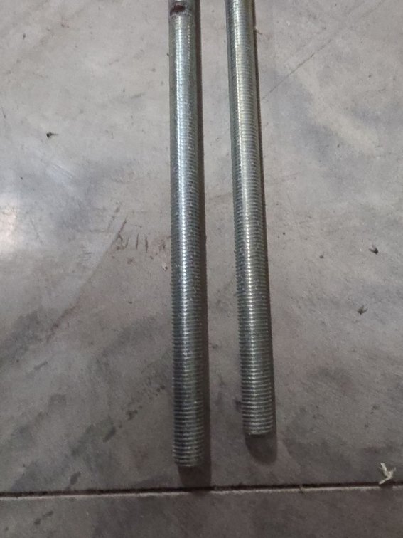 7/8 threaded rods 10ft long