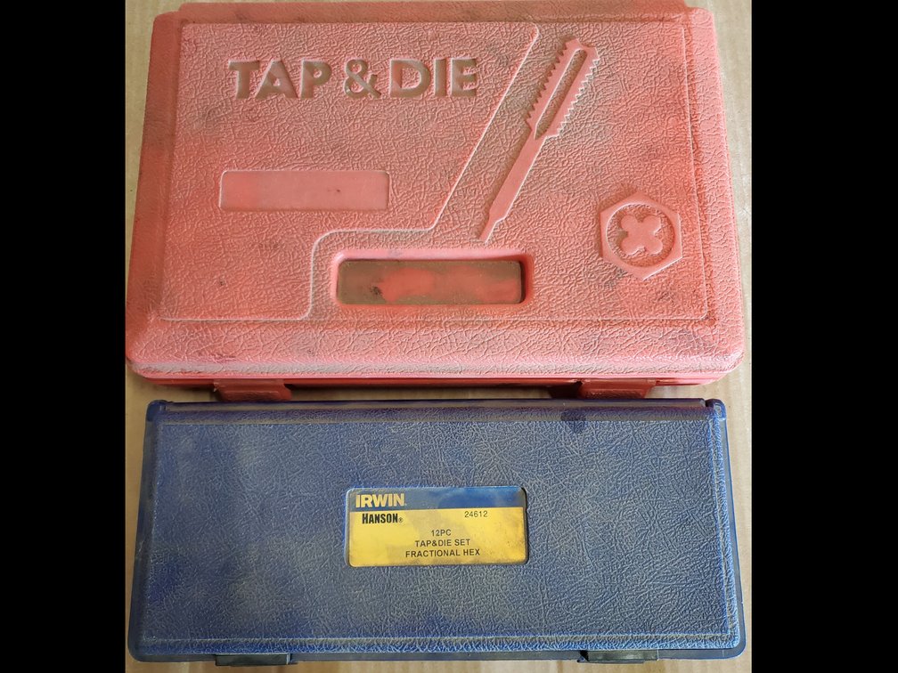 Lot 20: Tap and die sets 