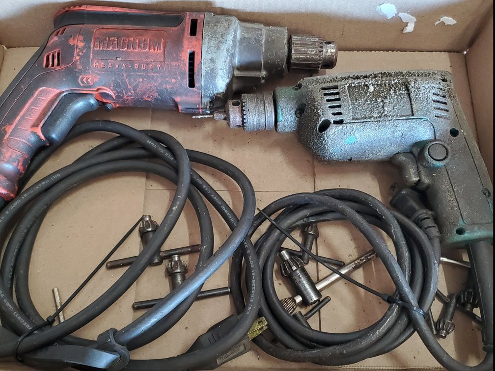 Lot 32: Corded Drills