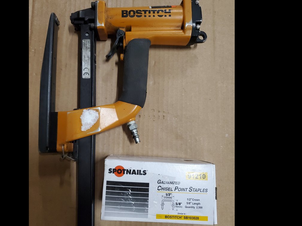Lot 40: Bostitch air stapler