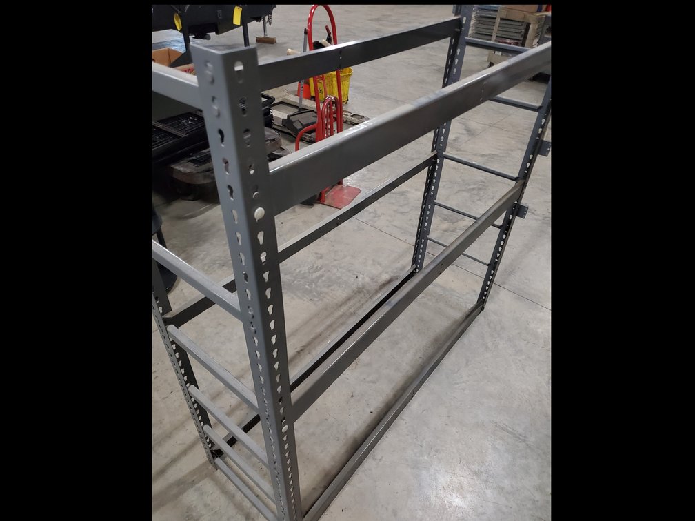 Lot 74: Shelving 