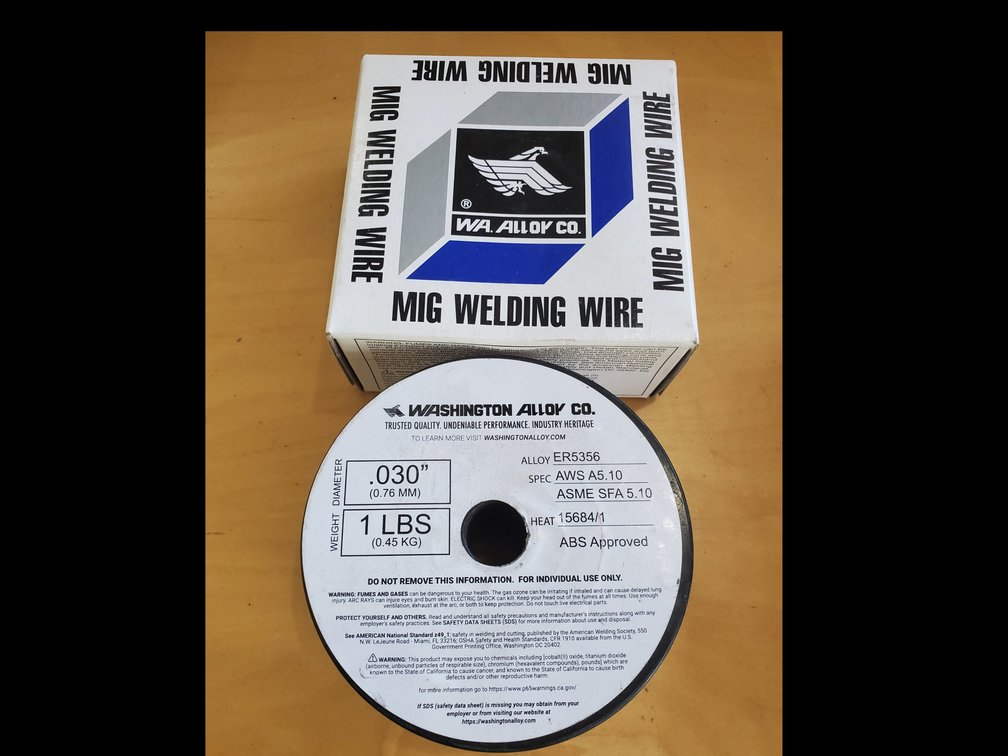 Lot 81: Spool gun aluminum wire .030