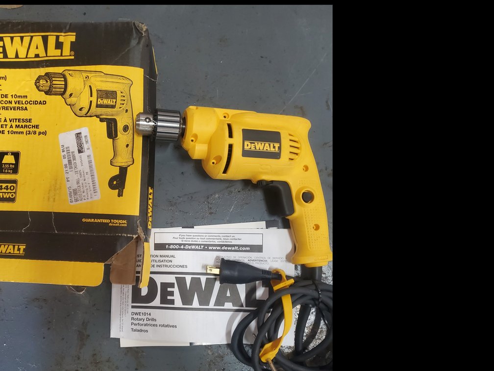 Lot 96: Dewalt corded drill