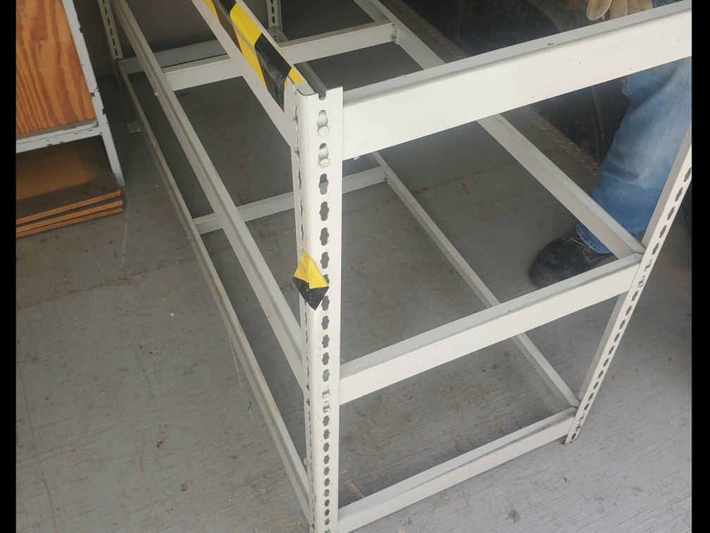Lot 25: Uline storage rack