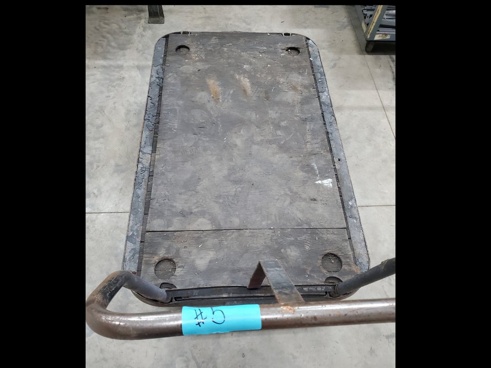Lot 5: Warehouse cart 3 by 5ft