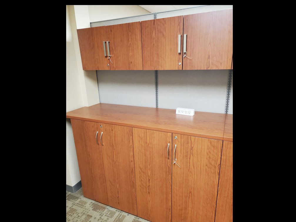 Lot 12: Heavy Duty Cabinets/Storage Shelves