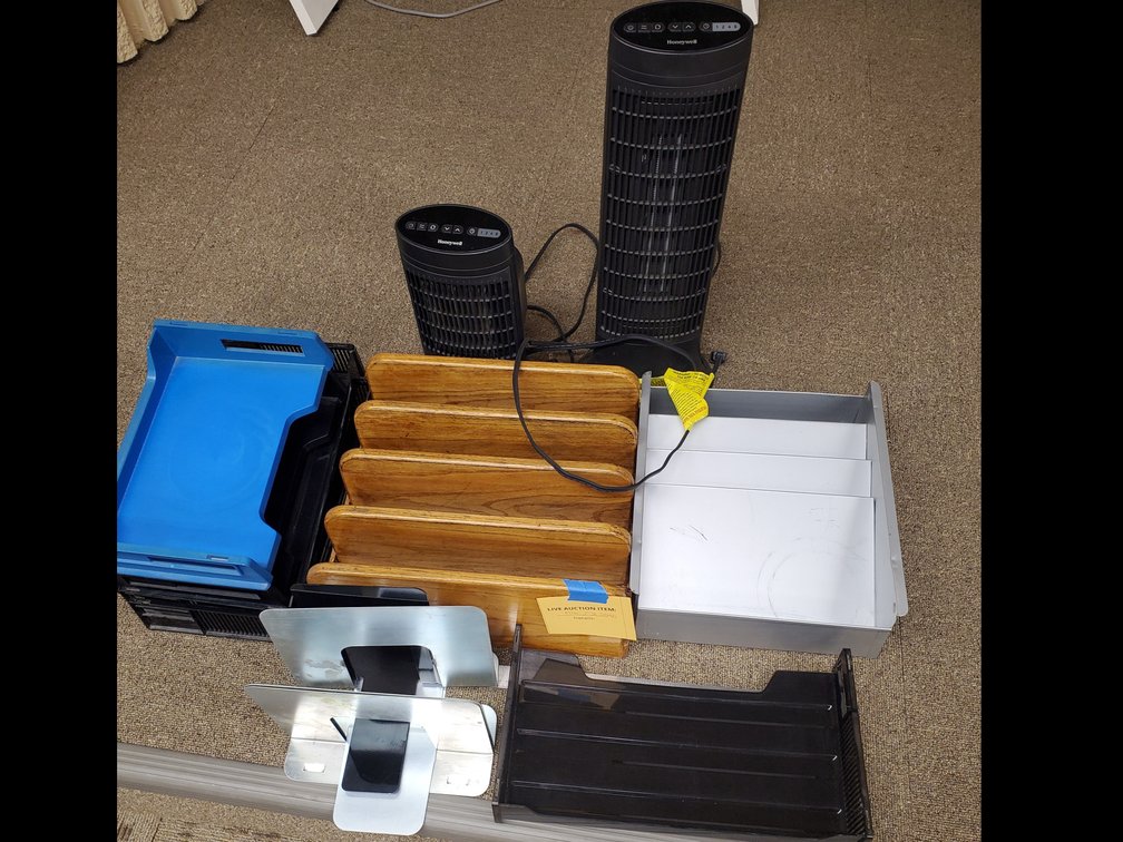 Lot 46: Space Heaters & Office Furnishings