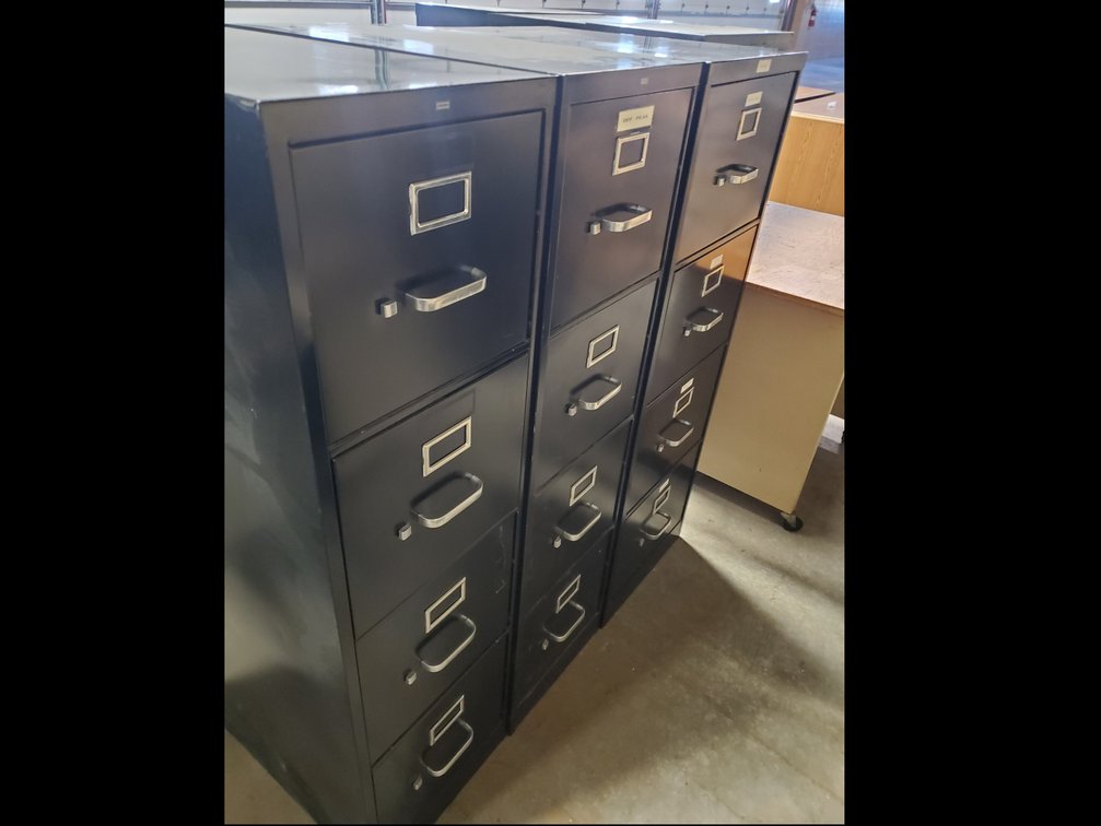 Lot 72: 3 file cabinets