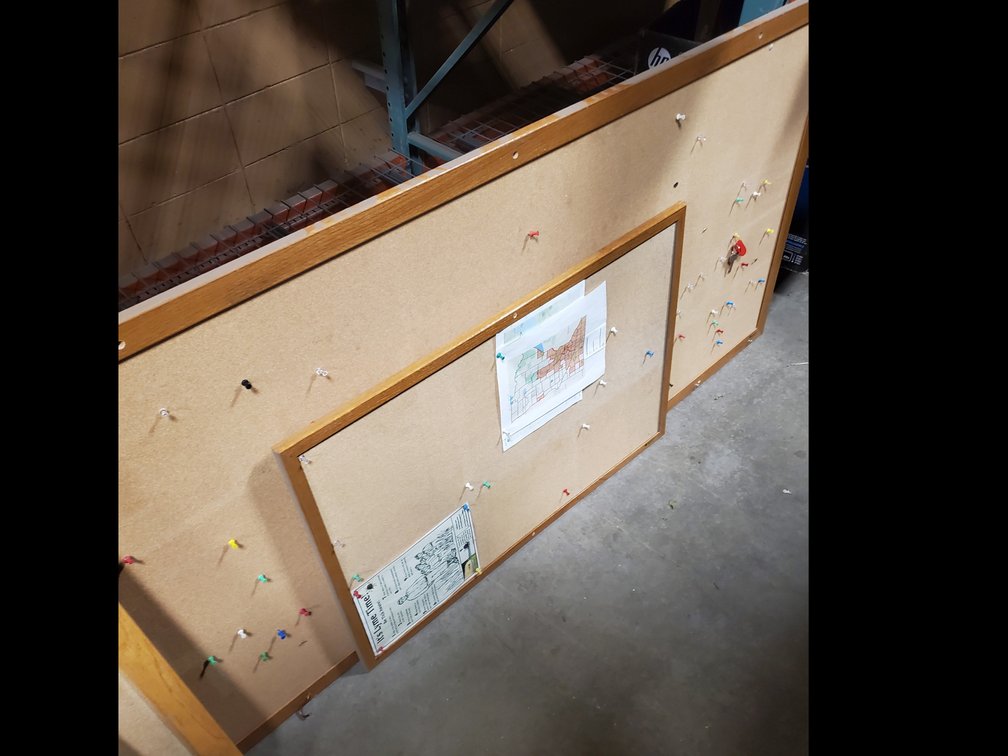 Lot 74: Pin boards