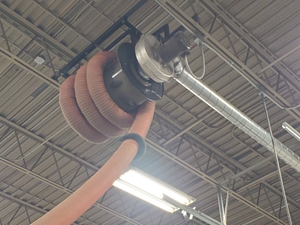 Lot 148: Fume extraction system