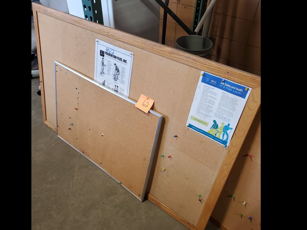Lot 62: Pin boards