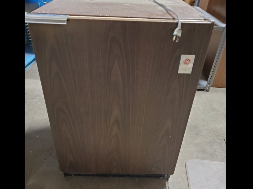 Lot 153: GE mid size fridge