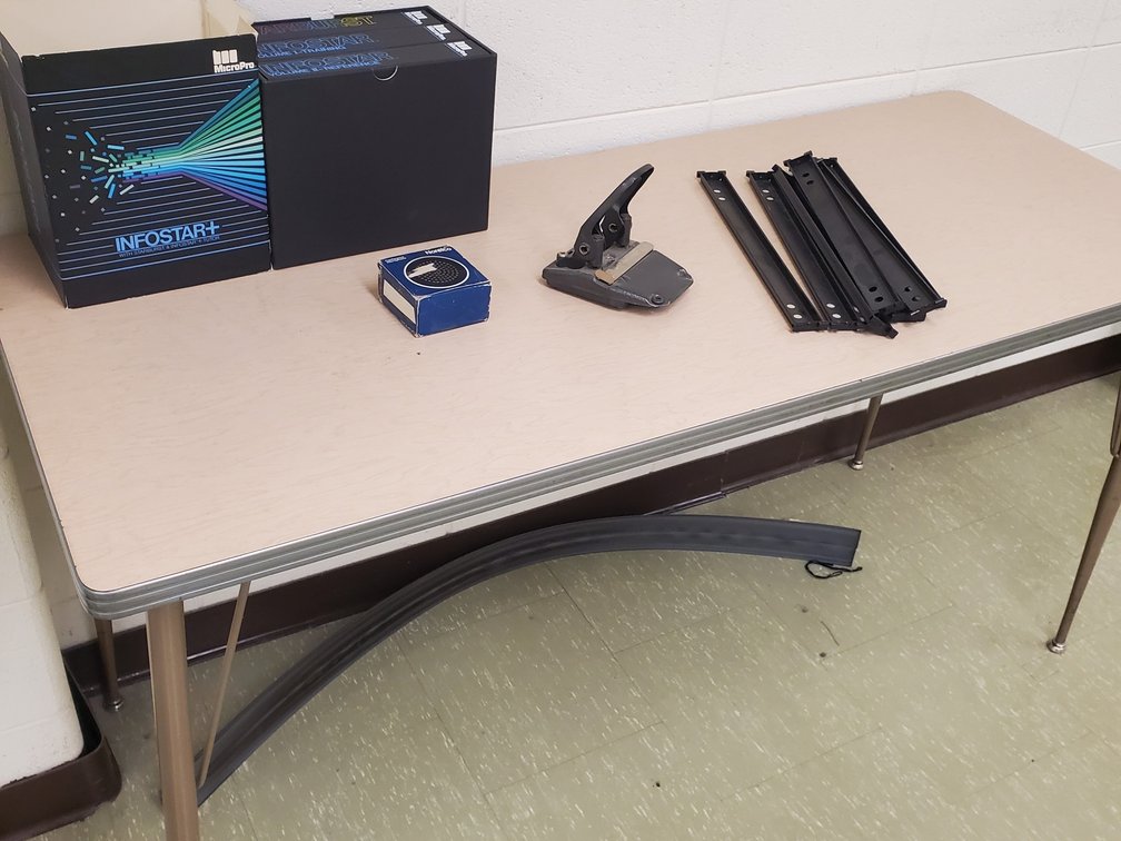 Lot 82: Desk and contents (see pics)