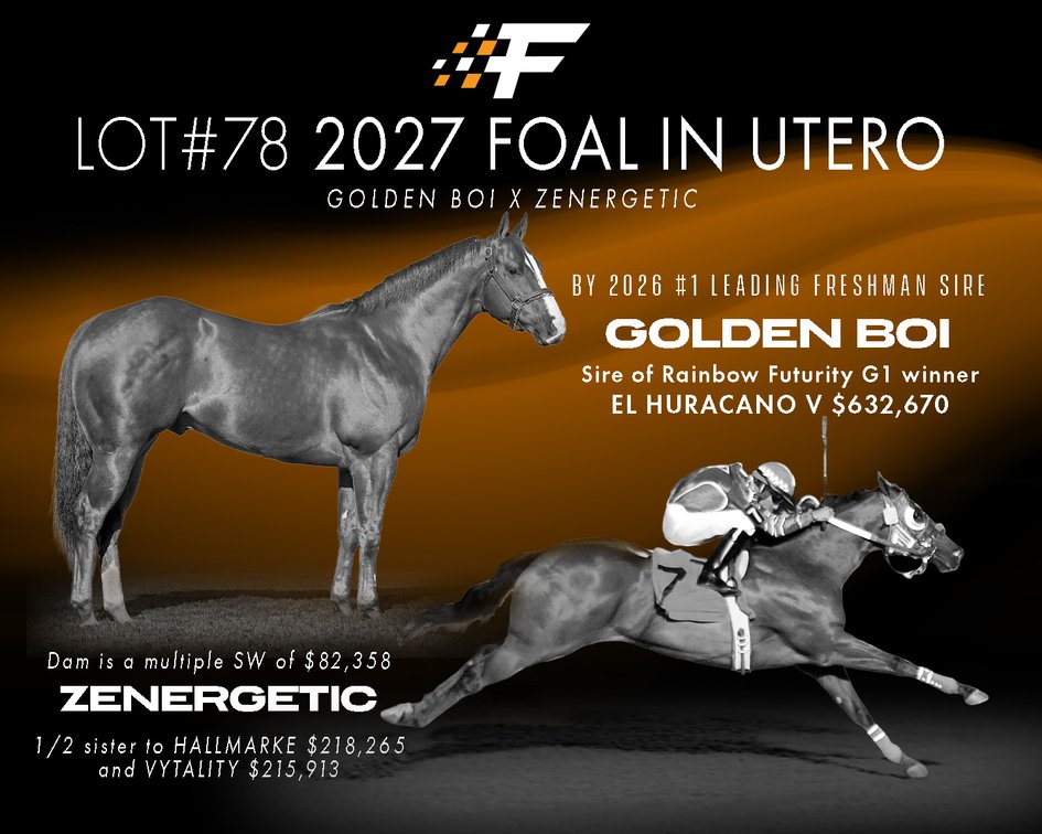 '27 embryo, Golden Boi SI 98 x Zenergetic SI 107, Dominyun SI 104 - $82,358, PE $80,298