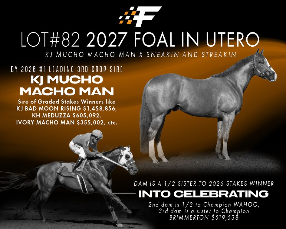 '27 embryo, KJ Mucho Macho Man SI 96 x Sneakin And Streakin, Tres Seis SI 97