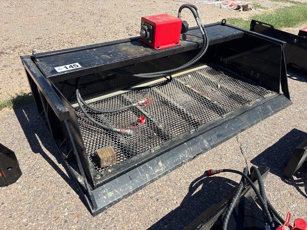 Skidsteer Vibrating Bucket