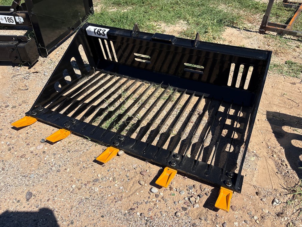 Mini Skidsteer Rock Bucket
