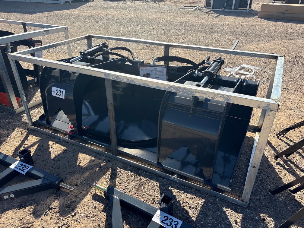 Skidsteer Grapple Bucket