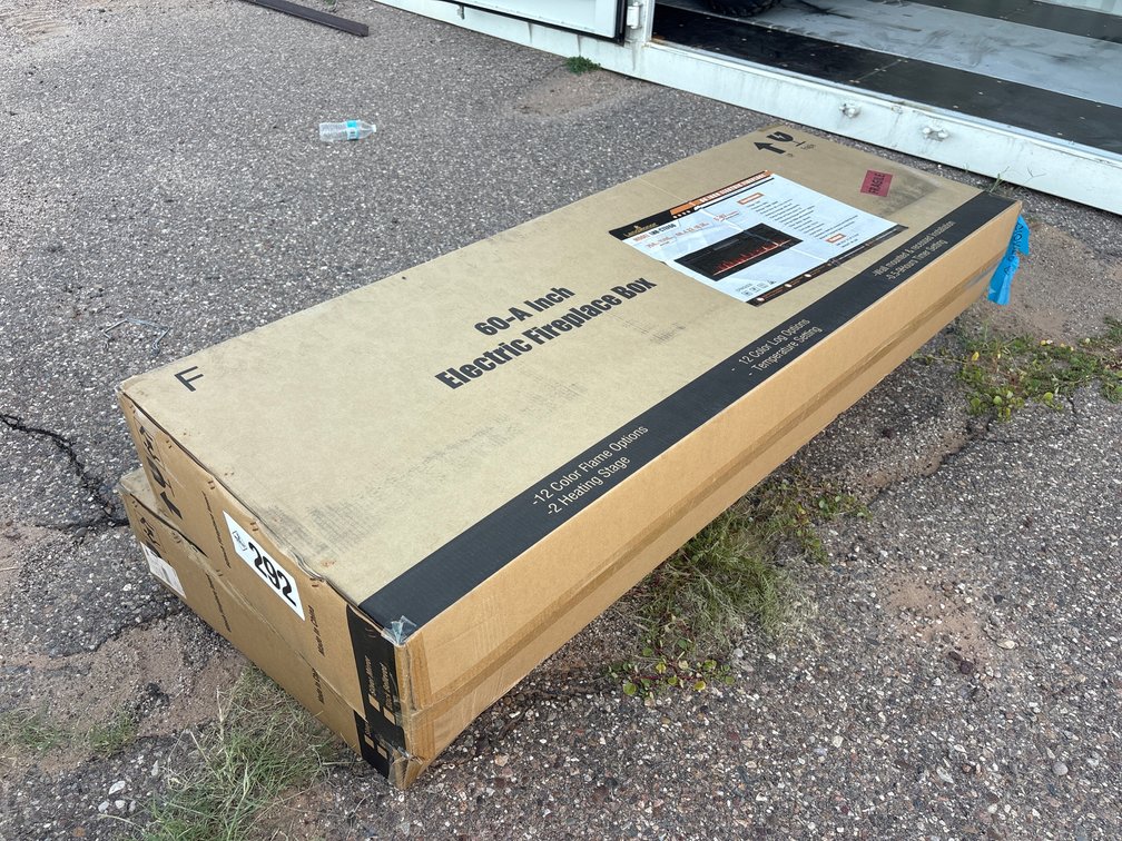 60" Electric Fireplace