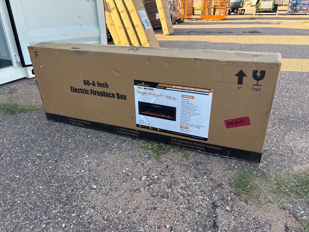 60" Electric Fireplace