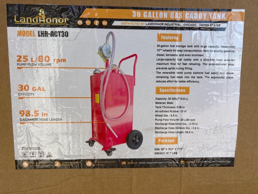 30 Gallon Gas Caddie