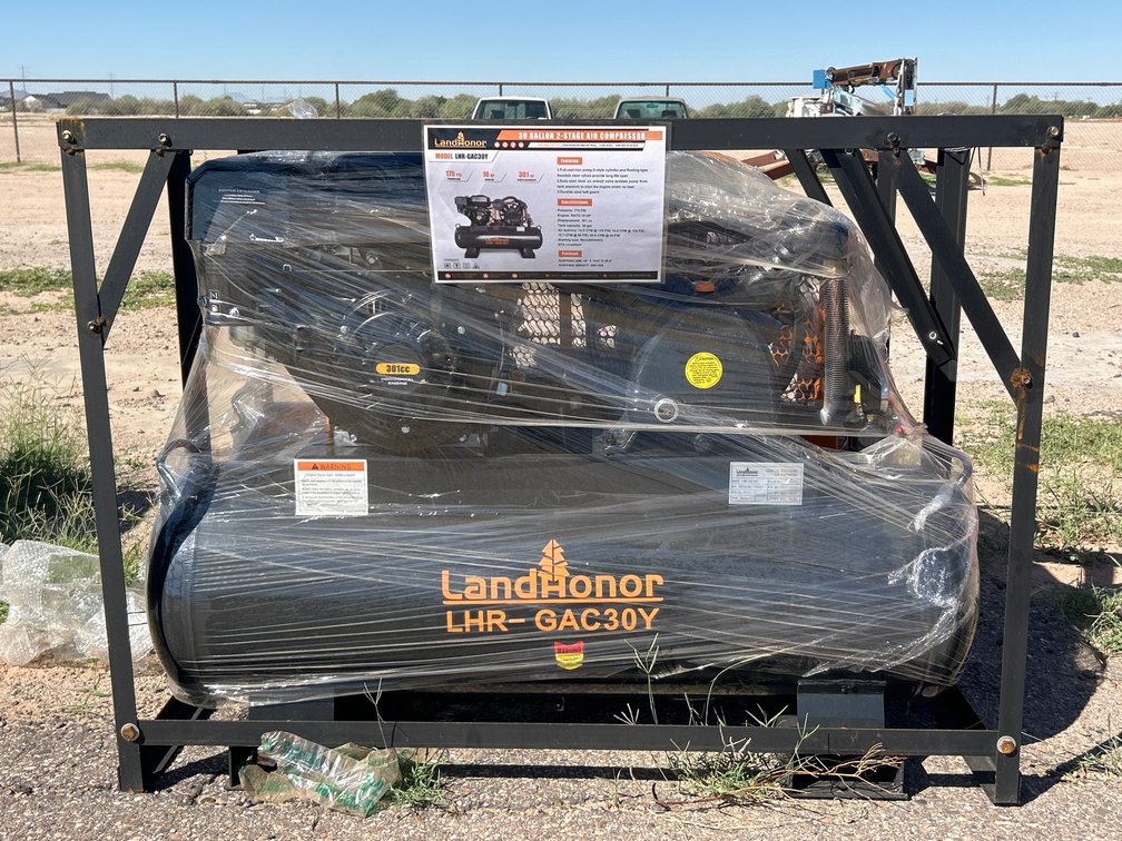 Gas Powered 30 Gallon Air Compressor