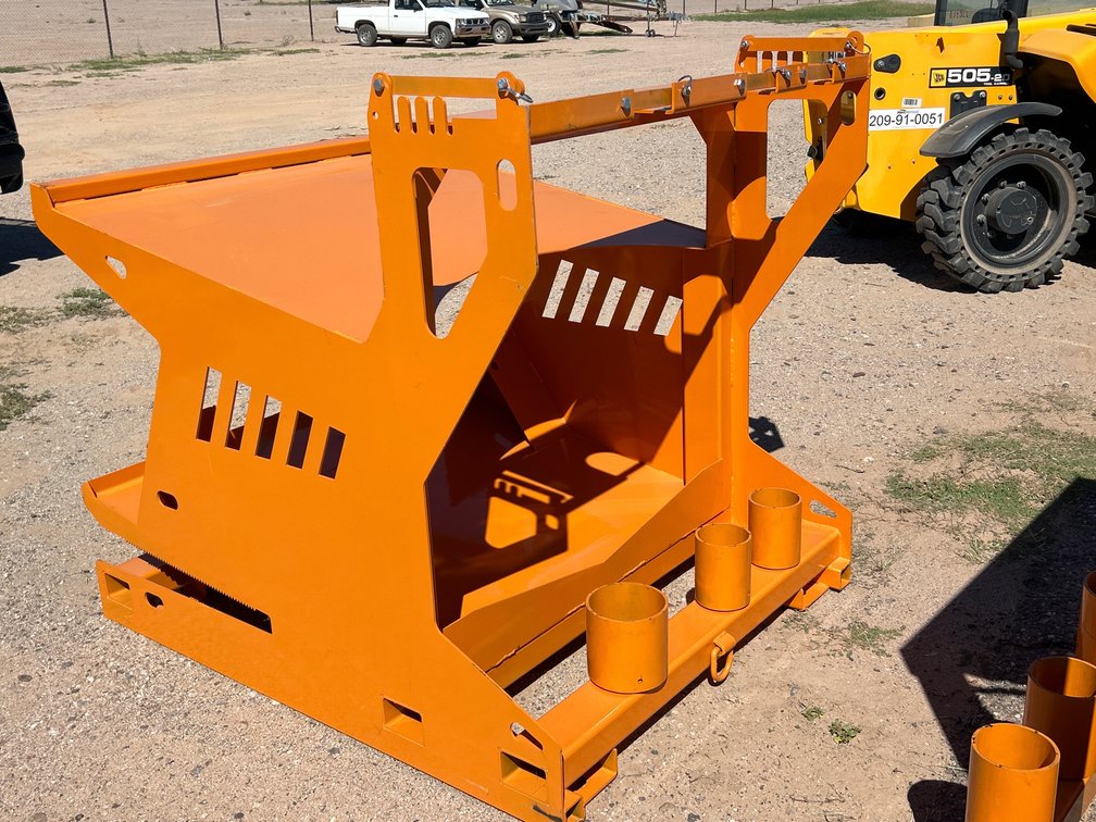 Skidsteer Attachment Holder/Organizer